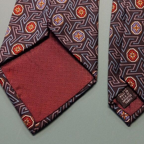 Christian Dior Silk Abstract Tie - Picture 4 of 7